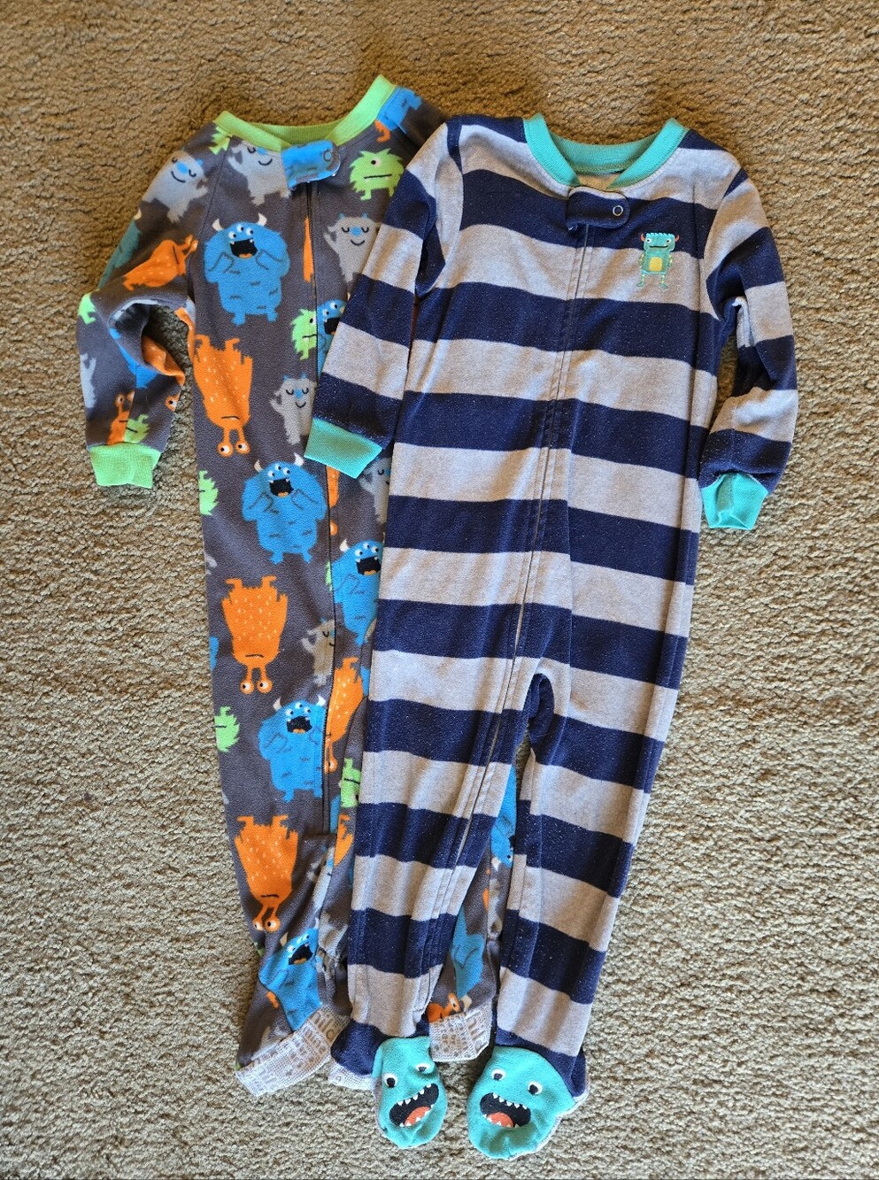 24 Month Carter's Footie Pajamas Set Of 2